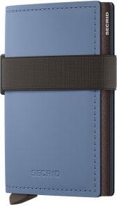 Secrid Bandwallet Matte Steel Blue-Brown
