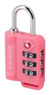 Travelite TSA Padlock Pink