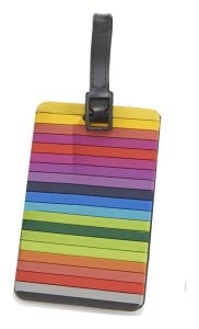 Travelite menovka na kufor Stripes