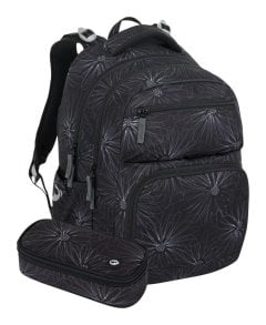 Bagmaster ZIPSTER 25 A Set Black with white flowers