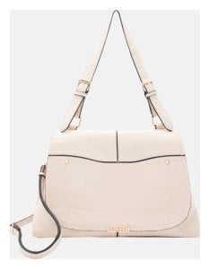 L.Credi Ragda Flap Bag L White Sand