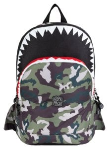 Pick & Pack Shark Backpack M Camo Shark