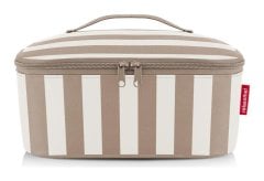 Reisenthel Coolerbag M pocket Summerstripes coffee
