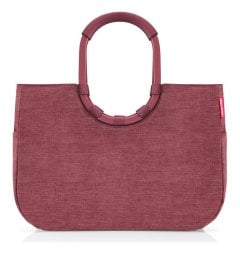 Reisenthel Loopshopper L Twist maroon