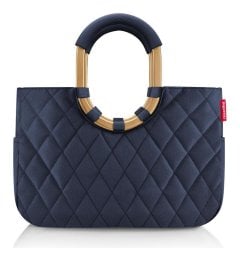 Reisenthel Loopshopper M Frame Rhombus Midnight Gold