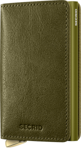 Secrid Slimwallet Premium Basco Olive