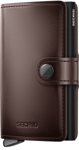 Secrid Miniwallet Premium Dusk Dark Brown