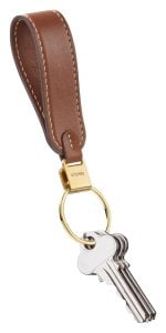 Orbitkey Loop Keychain Caramel