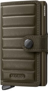 Secrid Miniwallet Premium Emboss Lines Cedar
