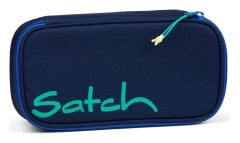 Satch Pencil Box Crossed Blue