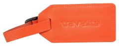 Travelite kožená jmenovka II oranžová