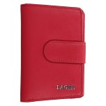 Lagen Dámska peňaženka kožená 50313 Červená