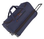 Travelite Basics Wheeled duffle L Navy/orange