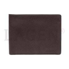 Lagen Pánska peňaženka kožená 2104 E Hnedá
