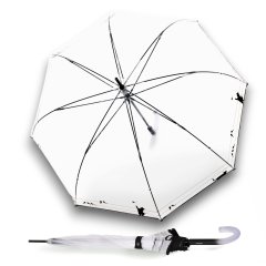 Knirps C.760 Stick Transparent Play