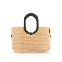 Reisenthel loopshopper M Frame Raffia black