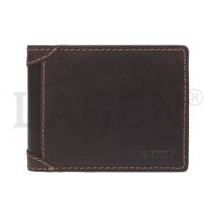 Lagen Pánska peňaženka kožená 511461 Hnedá