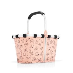 Reisenthel Carrybag XS Kids Cats and dogs ruže