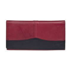 Lagen Dámska peňaženka kožená PWL367 Červená