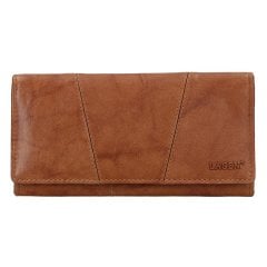 Lagen Dámska peňaženka kožená PWL-388 Cognac