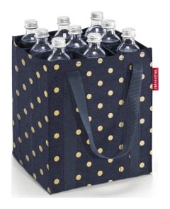 Reisenthel Bottlebag Metallic Dots Blue