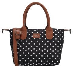 Charm London Buckingham 20777 White dot on black