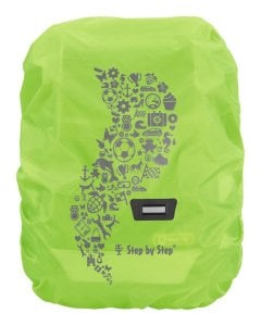 Step by Step Rain and safety cover Medium Neon Green