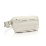 Heys Puffer Waist Bag Off White
