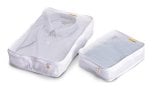 Travel Blue Shirt Organiser White