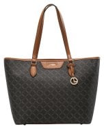 L.CREDI Filiberta Tote Bag Brown
