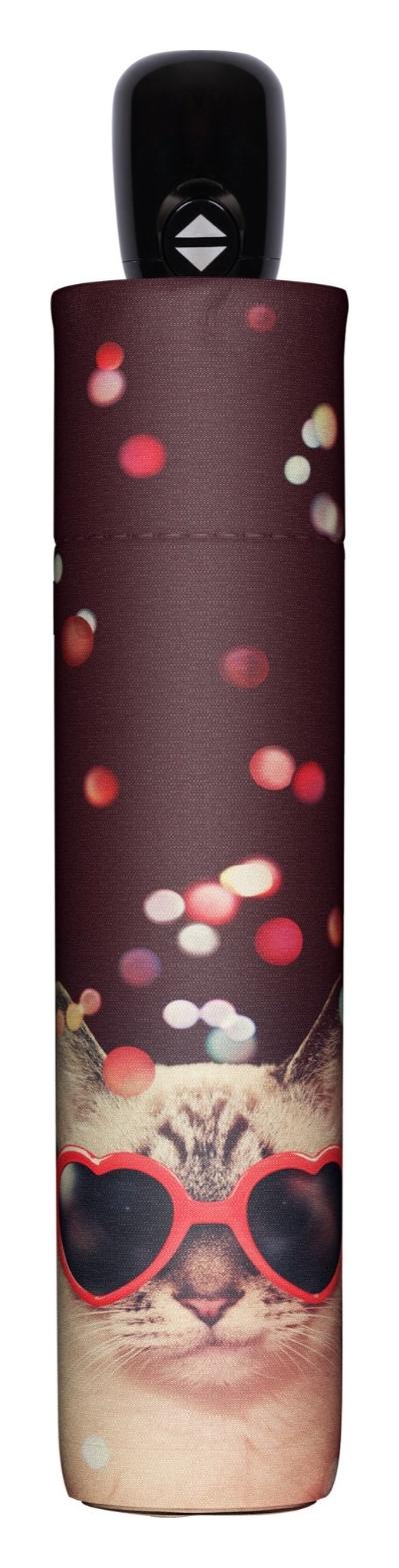 Dámsky dáždnik Doppler Modern Art Magic Mini Lovely Cat – Obrázok 3