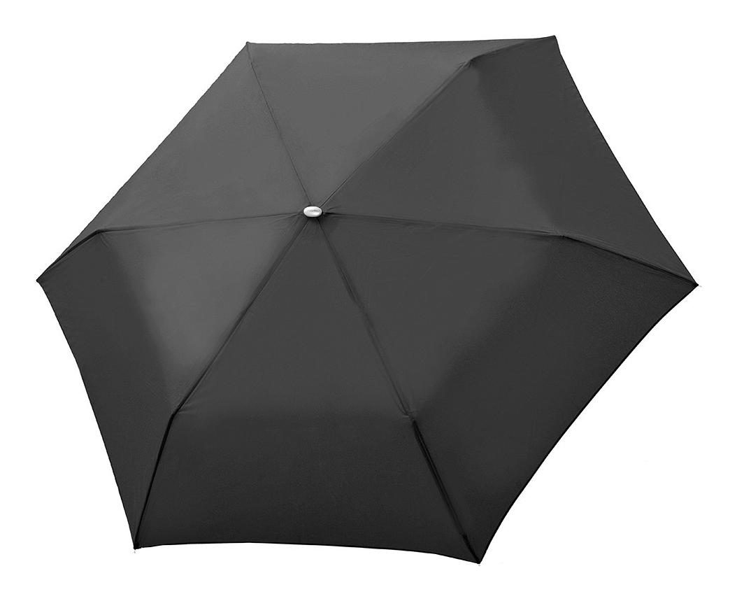 Mini dáždnik Doppler Carbonsteel Slim Black