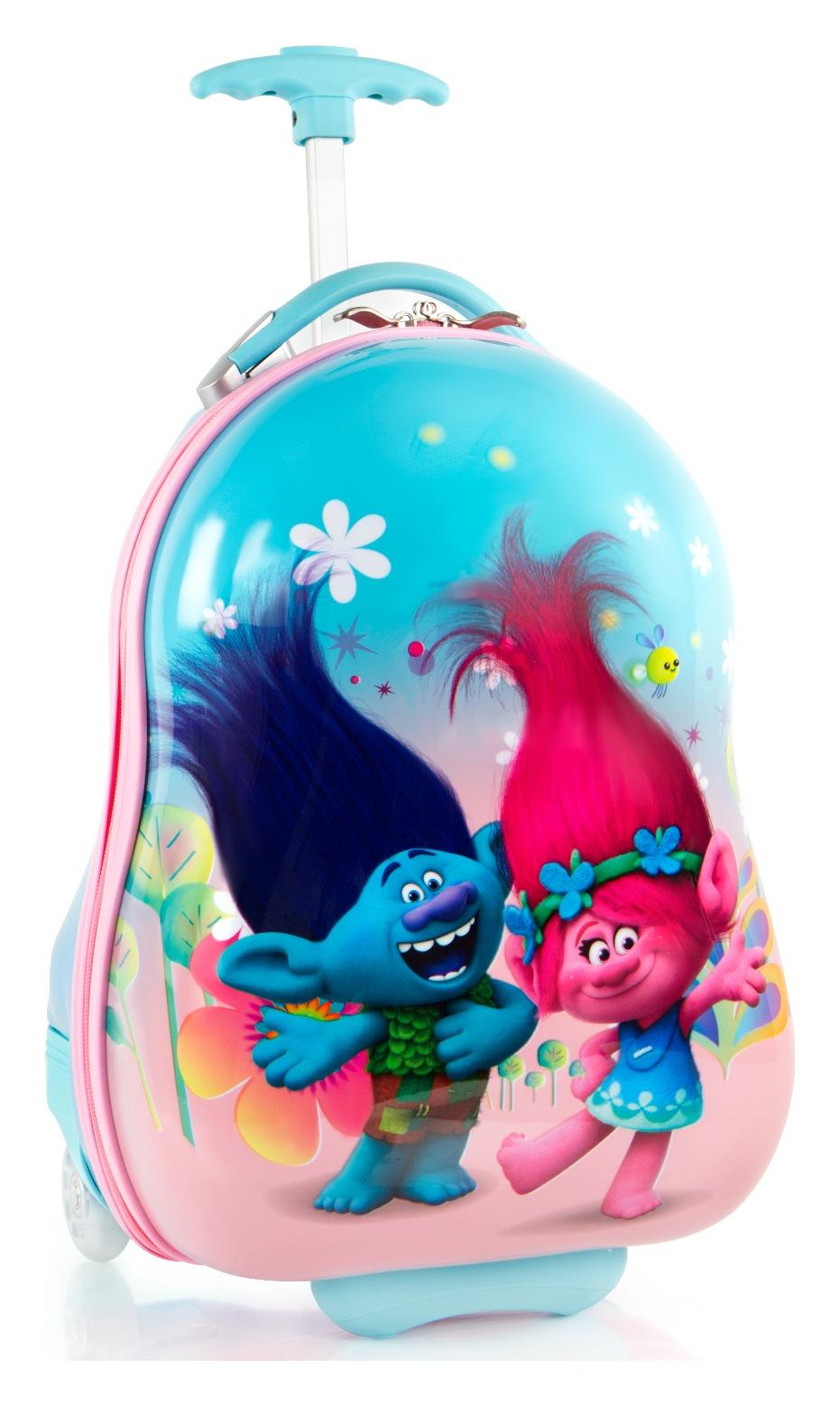 Detský kufrík Heys Kids Trolls Turquoise