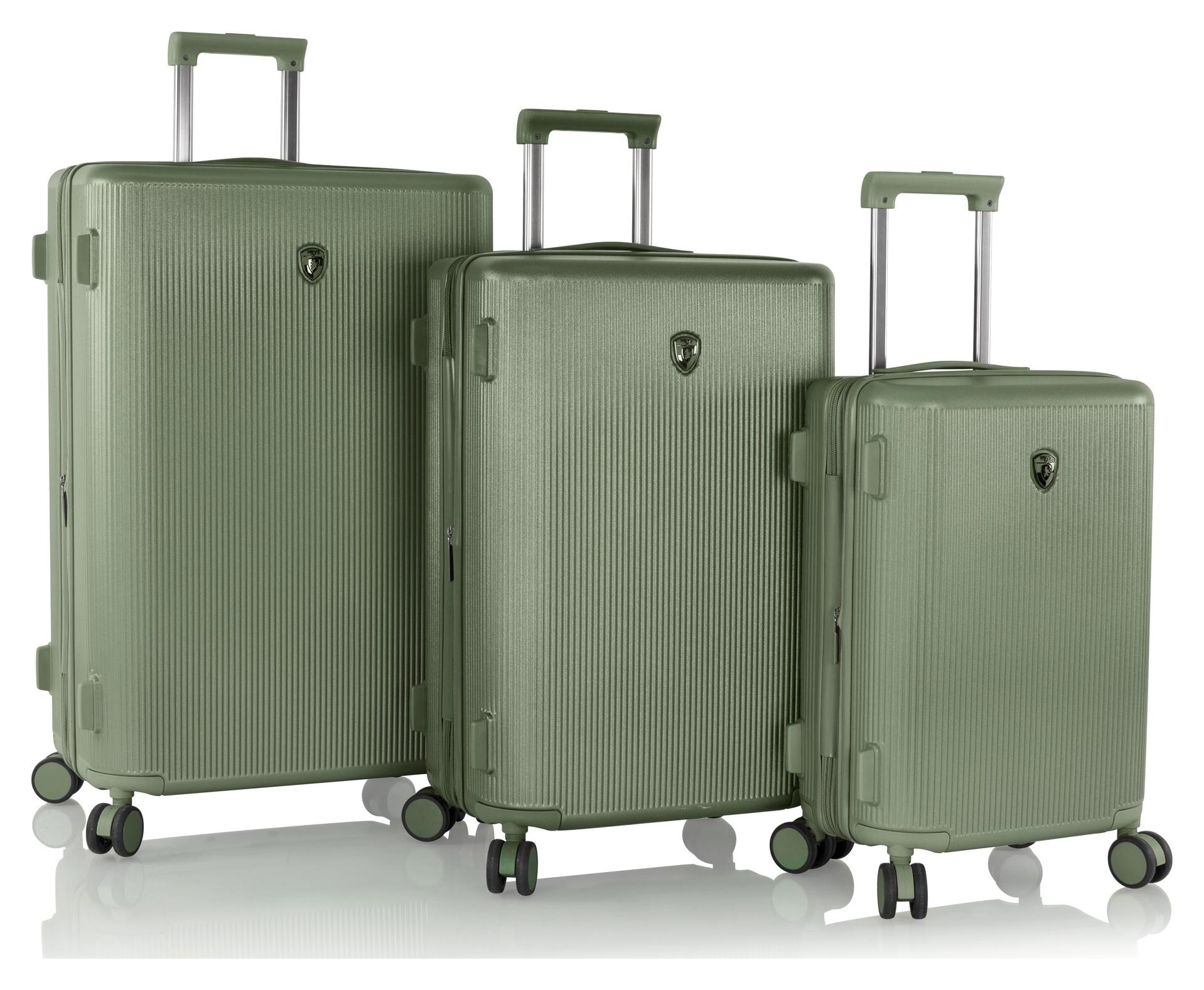 Sada cestovných kufrov Heys Earth Tones S,M,L Moss