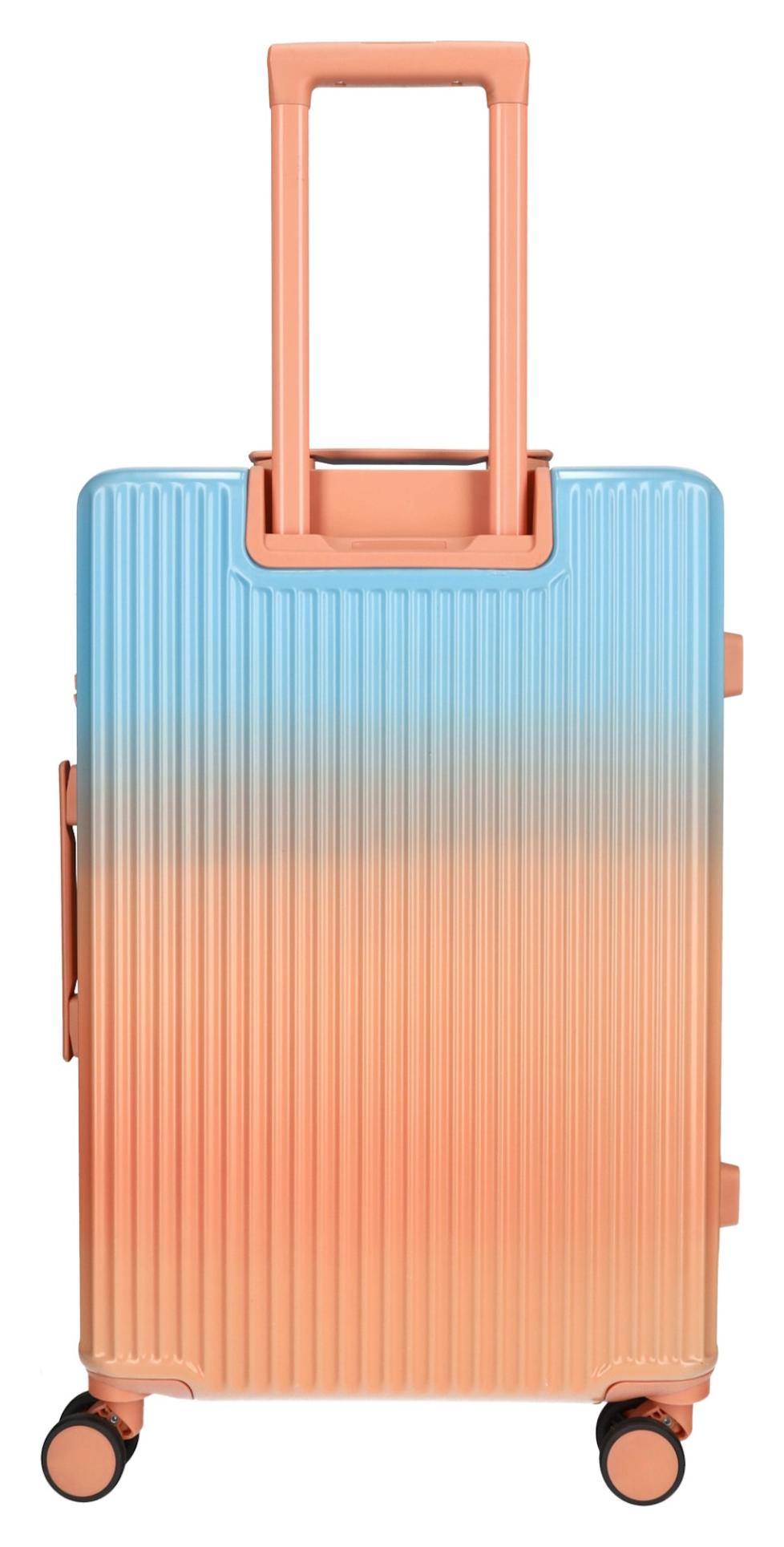 Stredný kufor na kolieskach Enrico Benetti Havana M Salmon – Obrázok 3