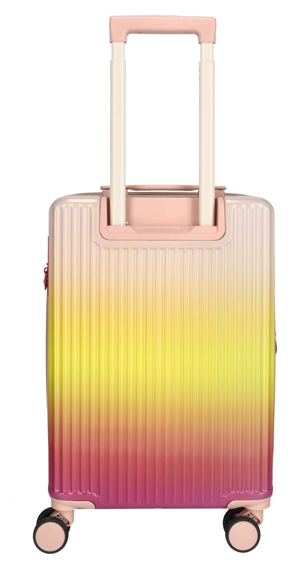 Príručný kufor Enrico Benetti Havana S Fuchsia – Obrázok 3