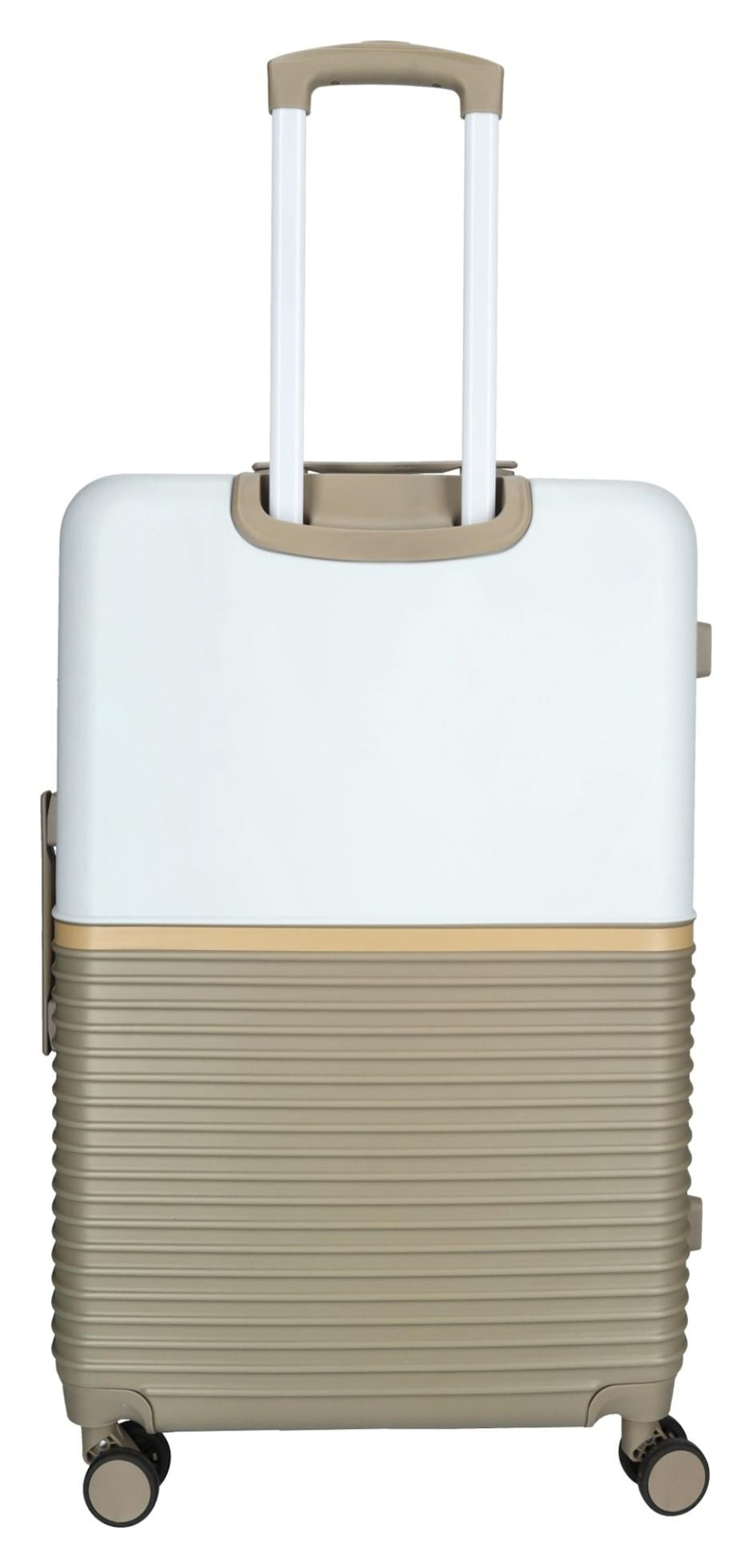 Veľký cestovný kufor Enrico Benetti Princetown L Taupe/Ivory – Obrázok 3