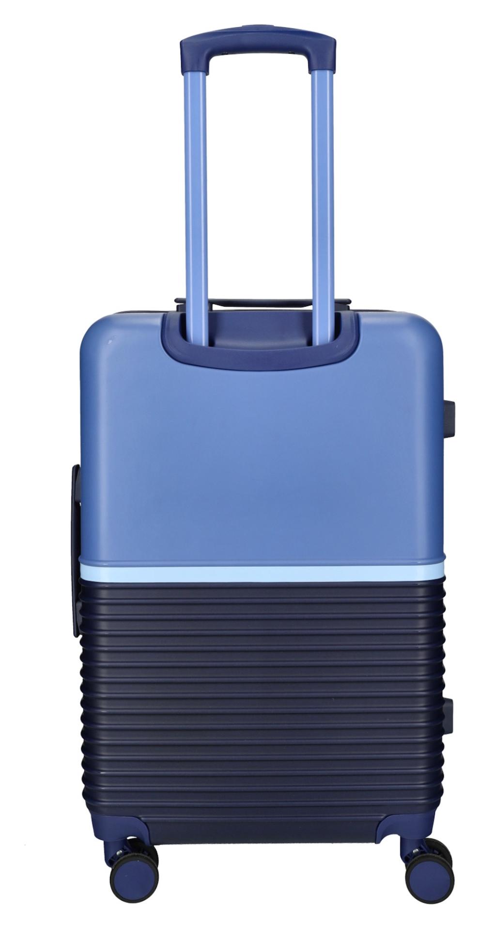 Stredný kufor na kolieskach Enrico Benetti Princetown M Navy/Jeans – Obrázok 3