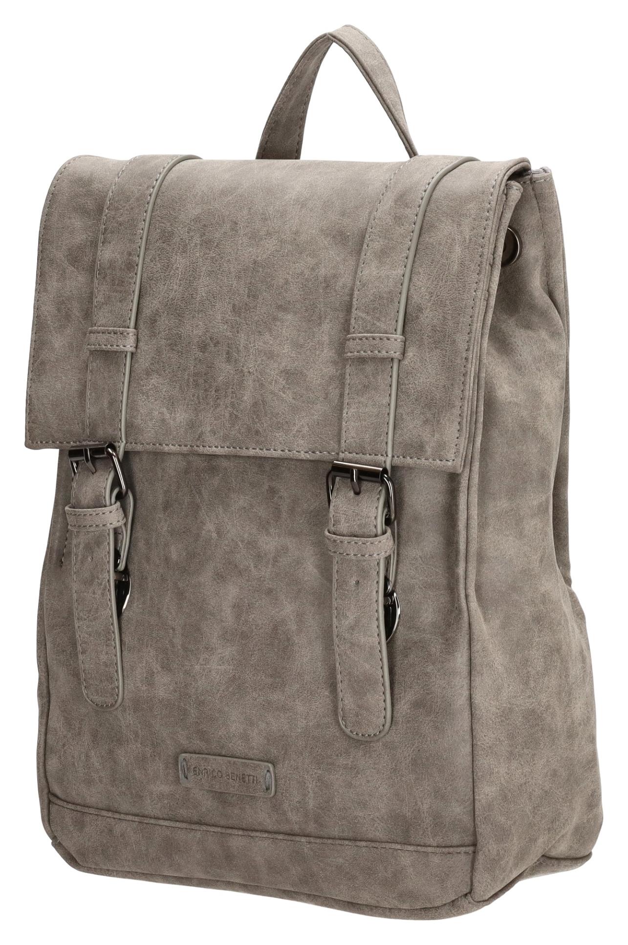 Dámsky batoh a kabelka 2v1 Enrico Benetti Amy Backpack 8 l Medium Grey
