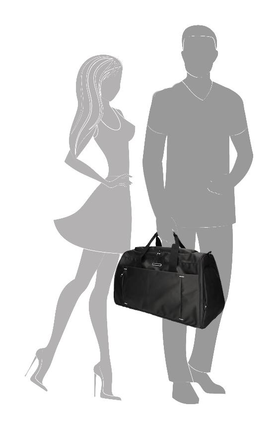 Cestovná taška Enrico Benetti Northern 47248 Black – Obrázok 6