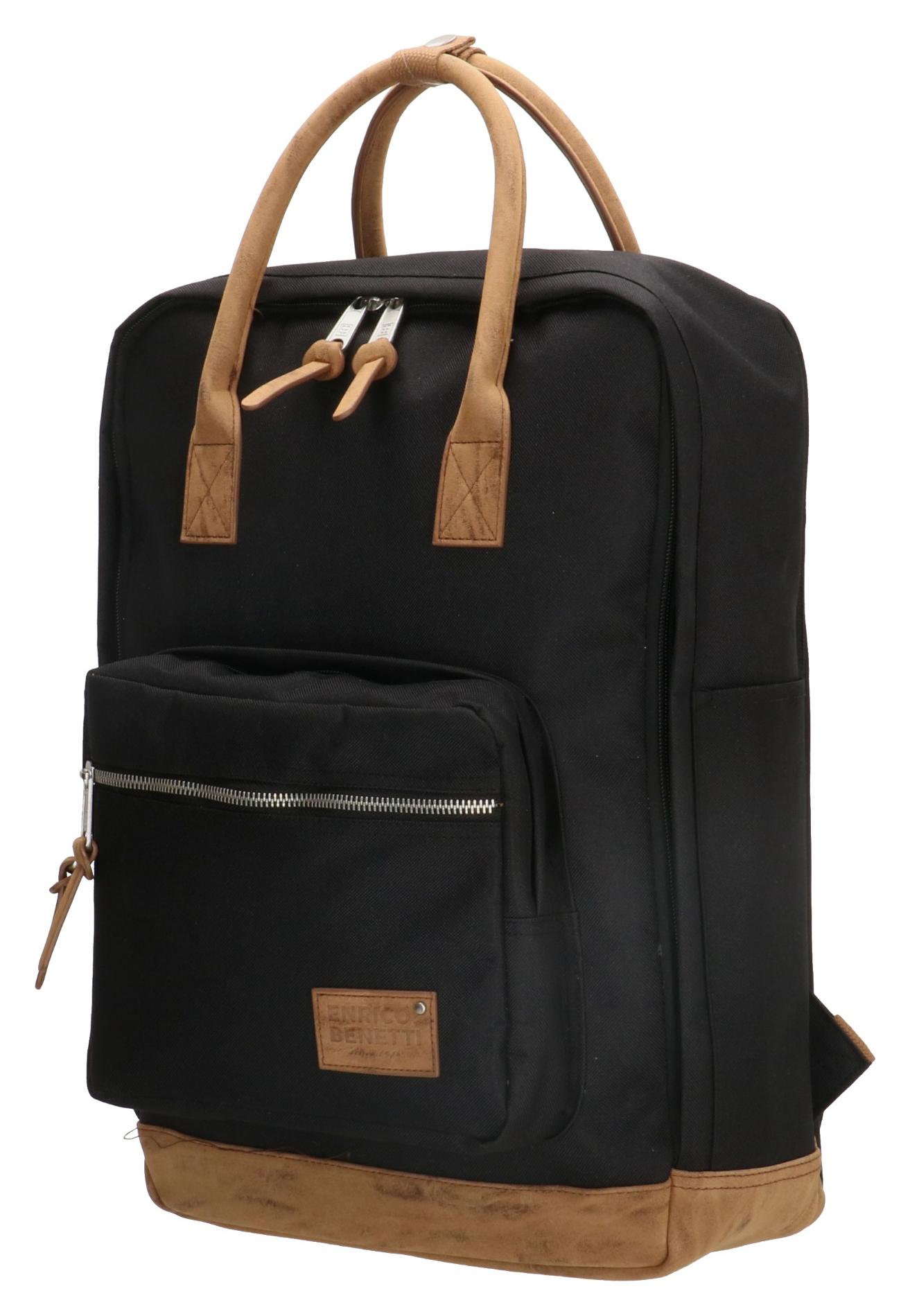Batoh na notebook Enrico Benetti Santiago 46180 Black