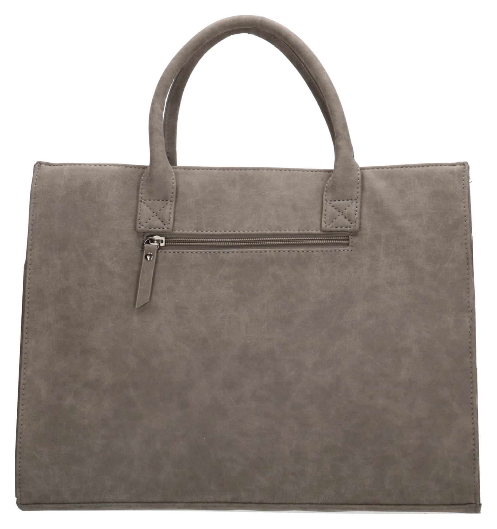 Dámska taška na notebook Enrico Benetti Bobbi 66523 Medium Grey – Obrázok 4