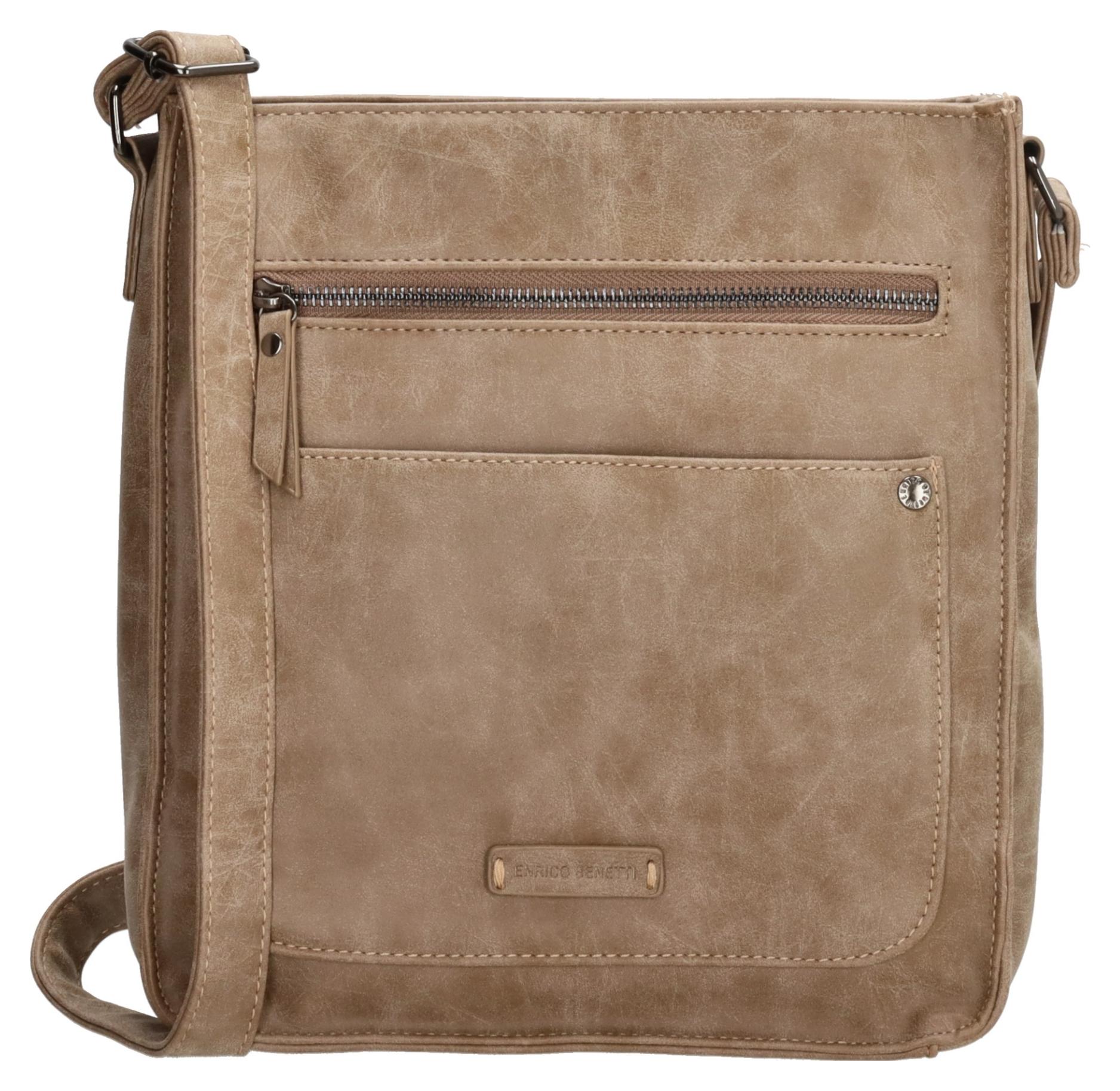 Dámska kabelka Enrico Benetti Bobbi 66592 Medium Taupe