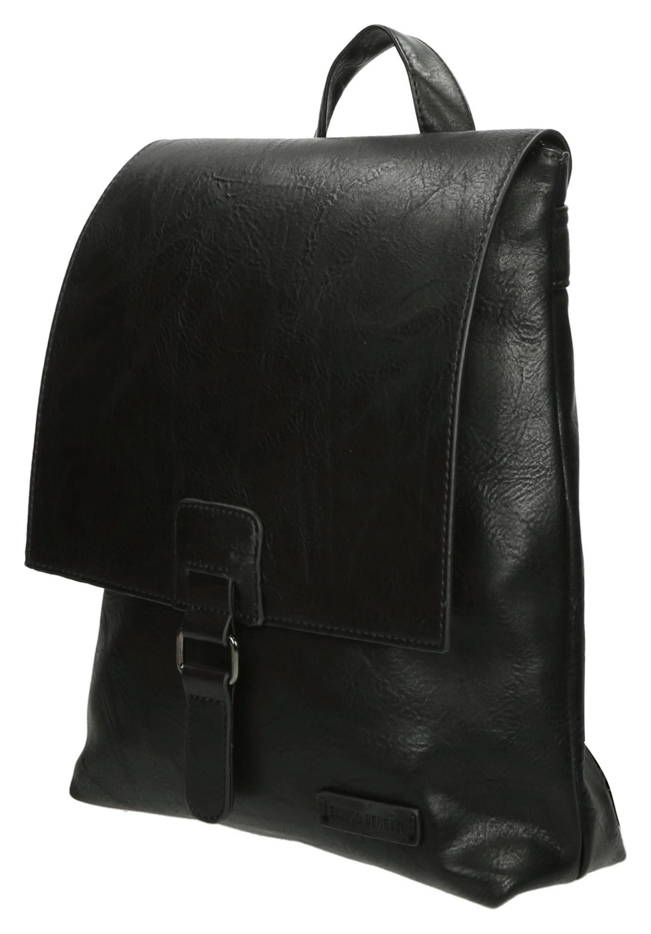 Dámsky batoh a kabelka 2v1 Enrico Benetti Caen 66612 Black