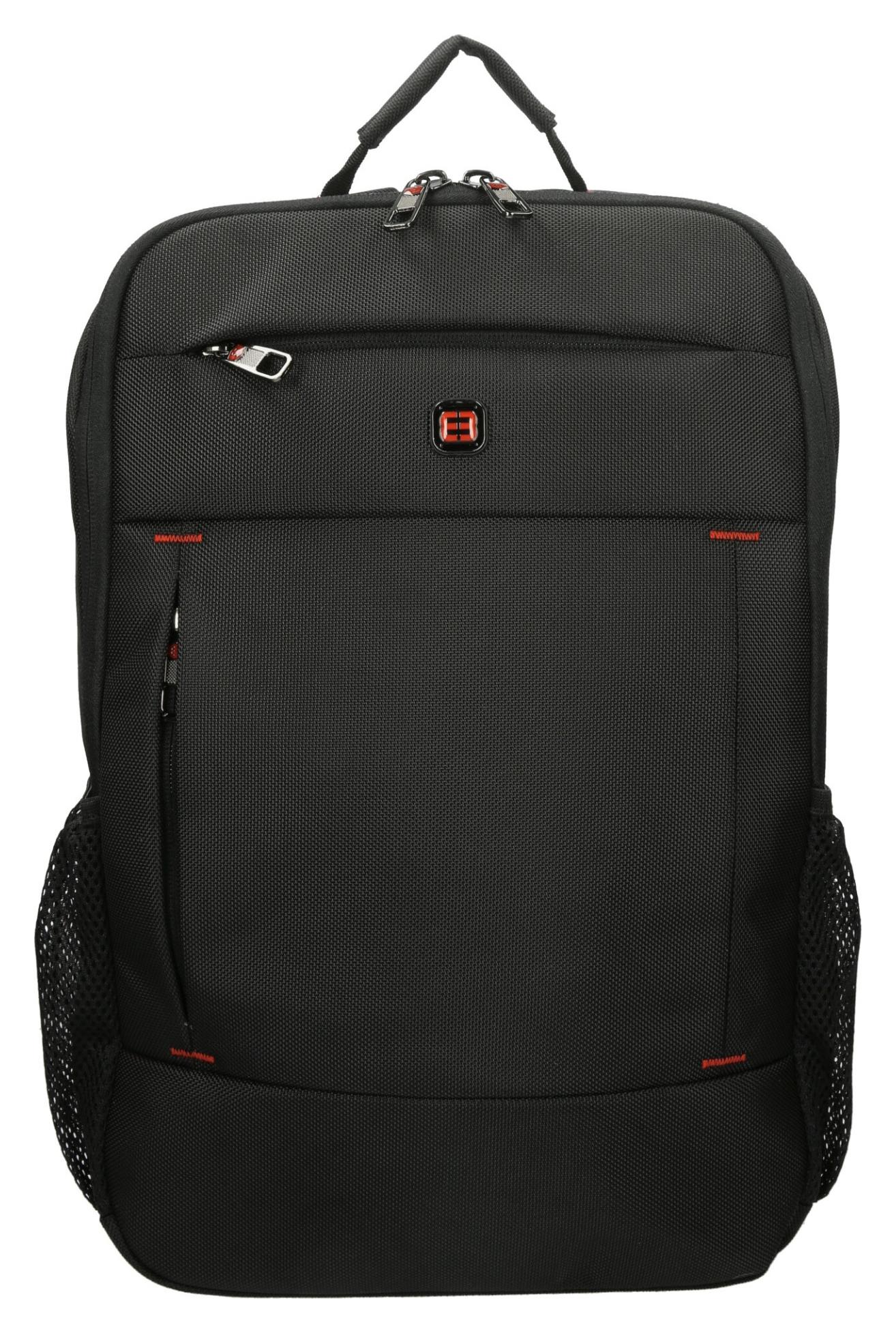 Batoh na notebook Enrico Benetti Cornell Notebook Backpack Black