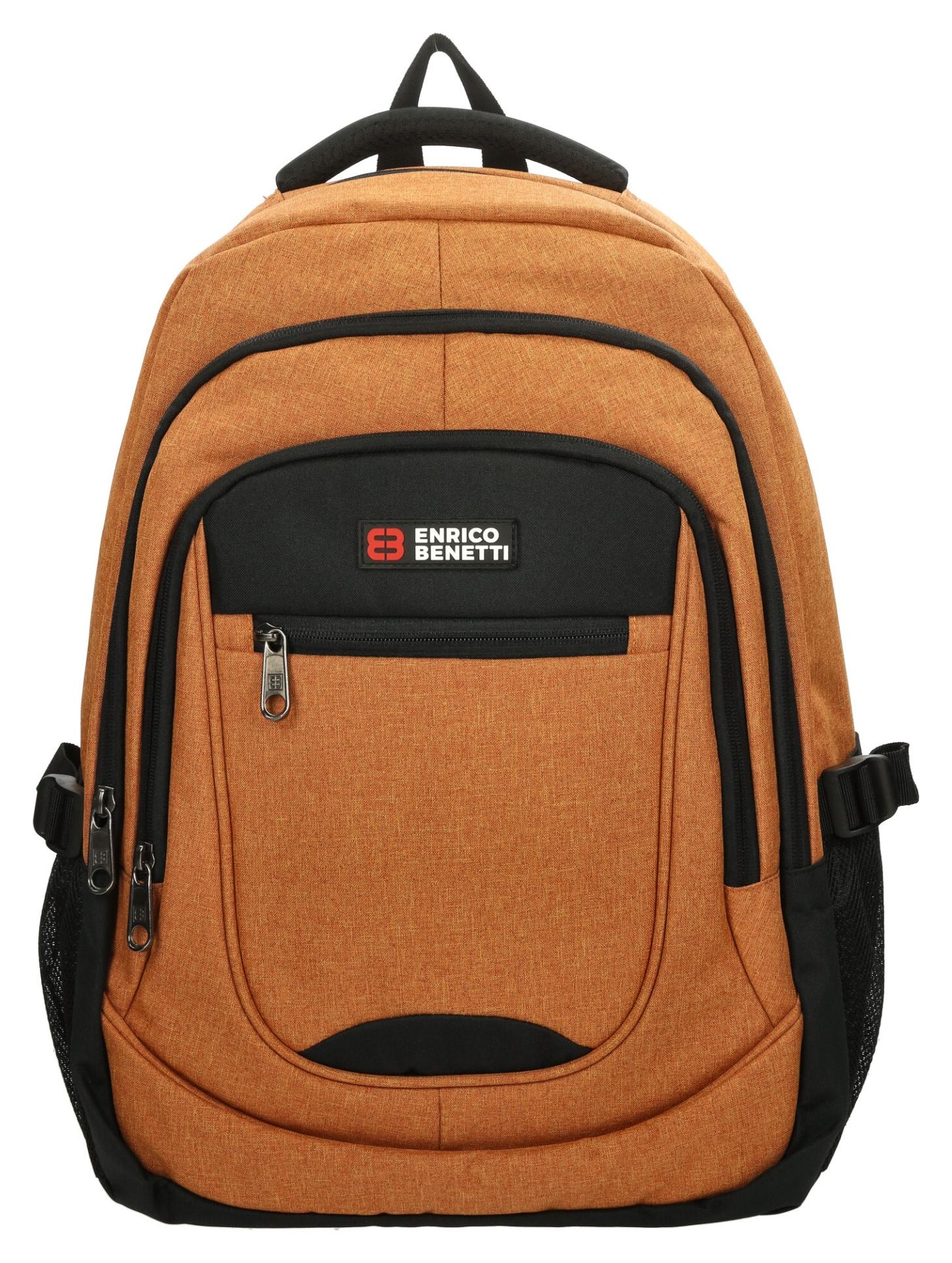 Batoh na notebook Enrico Benetti Hamburg Notebook Backpack 35,5 l Rust