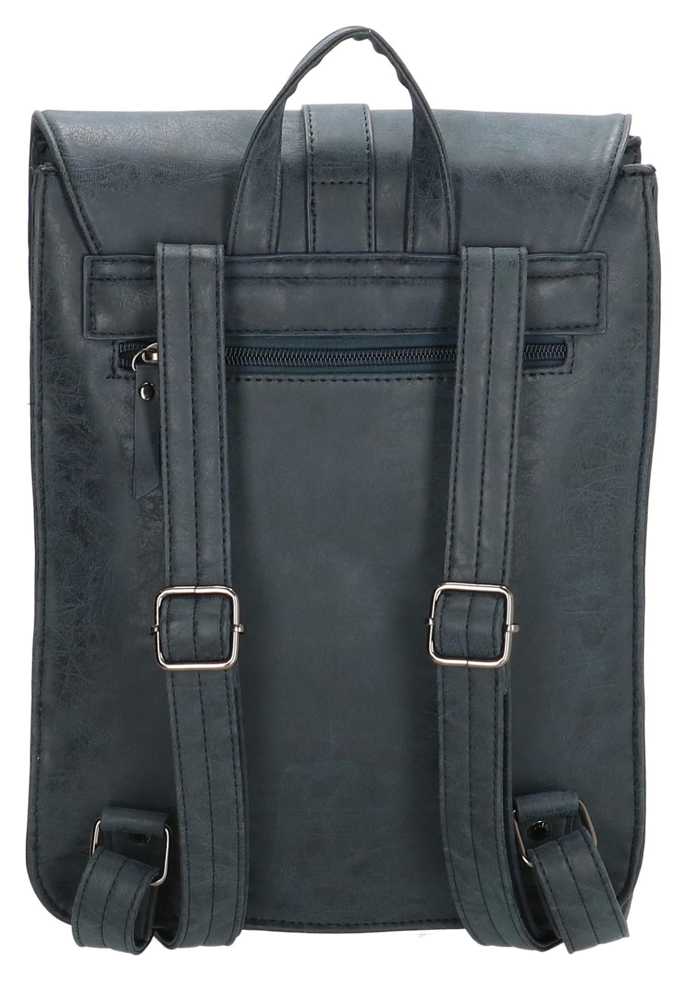 Elegantný dámsky batoh do mesta Enrico Benetti Kate Backpack Blue