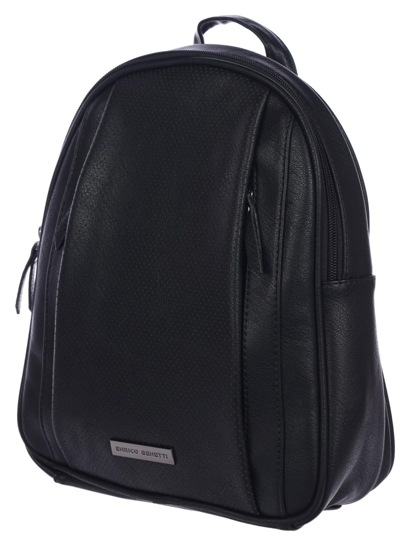 Elegantný dámsky batoh do mesta Enrico Benetti Lisa 66677 Black