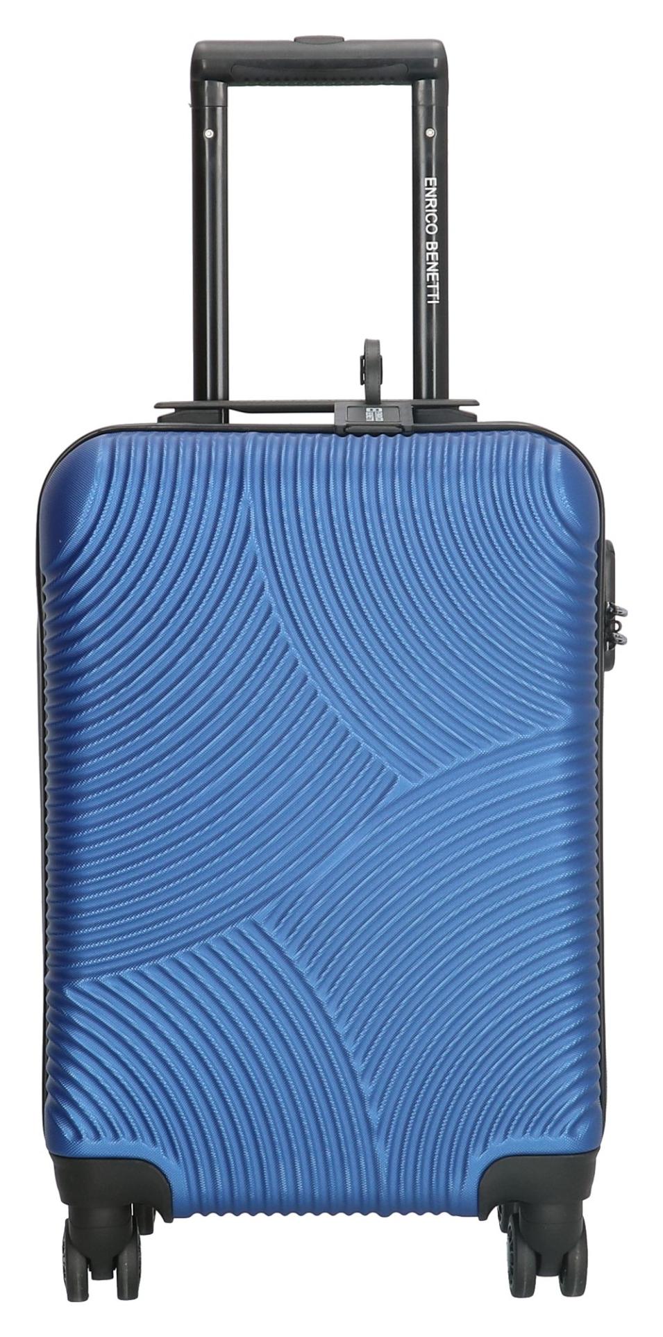 Kufor do lietadla 55x40x20 Enrico Benetti Louisville 39040-50 Steelblue