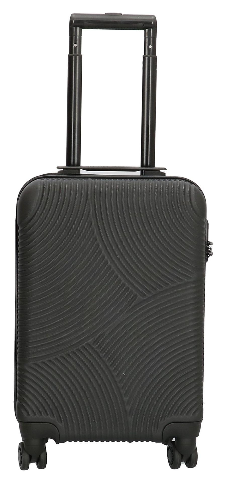 Kufor do lietadla 55x40x20 Enrico Benetti Louisville S Black Kufor do lietadla 55x40x20 Enrico Benetti Louisville S Black